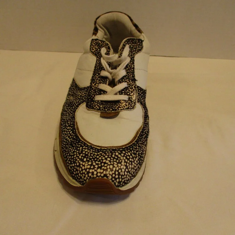 Madewell Shoes Woman Size 10 Black Cream Brown White Outdoors Walking Shoes
